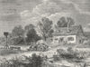 LONDON. Paddington. Plough pub, Kensal Green, 1820 1880 old antique print