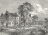 LONDON. Kilburn & St John's Wood. Bell Inn, 1750 1880 old antique print