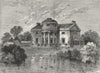 LONDON. Regent's Park. Holme  1880 old antique vintage print picture