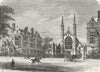 LONDON. Regent's Park. St Katharine's Hospital 1880 old antique print picture