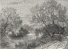 LONDON. Regent's Park. Botanical Gdns  1880 old antique vintage print picture