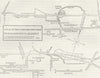 LONDON. Pentonville, Euston, Marylebone Rd(1755) 1880 old antique map chart