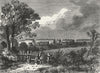 LONDON. Camden, from Hampstead Rd, Marylebone, 1780 1880 old antique print