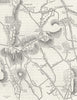 LONDON. Hornsey. Map of in 1819 1880 old antique vintage plan chart
