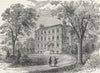 BELSIZE PARK. Belsize House in 1800 1880 old antique vintage print picture