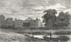 HOUNSLOW. Osterley Park 1888 old antique vintage print picture