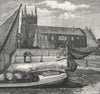 ISLEWORTH. Isleworth Church 1888 old antique vintage print picture