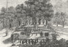 HARROW SCHOOL. Shooting for the arrow (from an earlier print, 1769) 1888