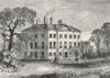 ESSEX. WALTHAM ABBEY. Copped Hall, near Epping 1888 old antique print picture