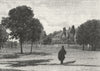 WOODFORD AND WALTHAMSTOW. Forest grammar school 1888 old antique print picture
