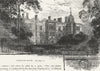 WOOLWICH. Charlton House 1888 old antique vintage print picture