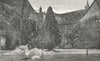 CROYDON. A corner of Croydon Palace 1888 old antique vintage print picture