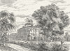 CHEAM. Cheam School 1888 old antique vintage print picture