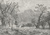 RICHMOND. In Richmond Park 1888 old antique vintage print picture