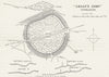 WIMBLEDON. Plan of Caesar's camp (From the Archaelogical Institute) 1888 map