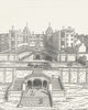 WIMBLEDON.. Old Wimbledon Manor House 1888 antique vintage print picture