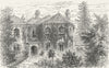 LONDON. Morden Hall 1888 old antique vintage print picture