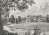 MITCHAM. Mitcham Grove in 1796 (from an old print) 1888 antique