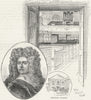 TOOTING. Defoe; Tooting Chapel 1888 old antique vintage print picture