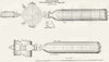 BOAT PLAN. 'Jullanar'. Mast Hoop, main boom Gooseneck 1891 old antique print