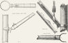 YACHTS. Aldous Patent gaff jaws; end; of 1891 old antique print picture