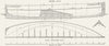 BOATS. Centre-board. Sailing. Sheer, Half Breadth plan 1891 old antique print
