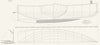 YACHT PLAN. 'Mocking Bird, 'Una' Rigged Boat 1891 old antique print picture