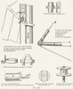 BOATS. Centre-board Yachts. Ironwork for Yd & batten 1891 old antique print