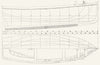 BOATS. Clyde Lug Sail Boat. General plan 1891 old antique print picture