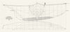BELFAST LOUGH BOAT PLAN. 'Bedouin', Fife, Culzean 1891 old antique print