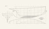WINDERMERE YACHT PLAN. 'Naiad'Herbert Crossley, Shaw 1891 old antique print