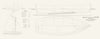 BOAT PLAN. 0'83 Rater'Nellie'/'Tea Rat', Stone-LARGE 1891 old antique print