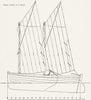 SAILING. Humber 'Golddusters;  1891 antique vintage print picture