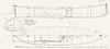 SAILING CANOE PLAN. 'Nautilus', Baden Powell 1891 old antique print picture