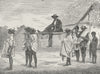 MADAGASCAR. Travelling in. Tacon 1880 old antique vintage print picture