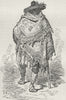 SPAIN. Peasant of Orihuela 1880 old antique vintage print picture