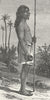 PARAGUAY. Paraguay. Indian of Paraguay 1880 old antique vintage print picture