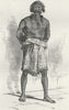 PARAGUAY. Sgt Gonzales-Paraguayan Soldier 1880 antique print picture