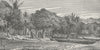 MADAGASCAR. Nossi-be, Madagascar 1880 old antique vintage print picture