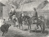 JAPAN. Japan. A Japanese governor 1880 old antique vintage print picture