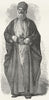 IRAQ. Iraq. Jew of Basra 1880 old antique vintage print picture