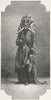 IRAQ. Iraq. Jewess of Basra 1880 old antique vintage print picture