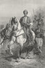 IRAQ. Kara Fatima, Kurdish Princess  1880 old antique vintage print picture
