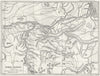 VENEZUELA. Map of Lower Orinoco 1880 old antique vintage plan chart