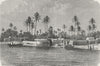 IRAQ. Mesopotamia. shores of Tigris 1880 old antique vintage print picture
