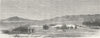 IRAQ. Mesopotamia. Tigris, Hamrin 1880 old antique vintage print picture
