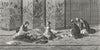 JAPAN. Laying-out the dead 1880 old antique vintage print picture