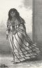 VENEZUELA. Guajiro Indians, Maracaibo. Village belle 1880 old antique print