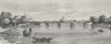 CHINA. Soo-chow. Bridge  1880 old antique vintage print picture
