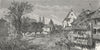 GERMANY. Pegnitz river, intersecting Nuremberg 1880 old antique print picture